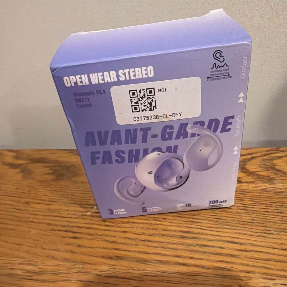 Avant-Garde Open Wear Stereo Bluetooth V5.4 Wireless Earbuds - New In Box
